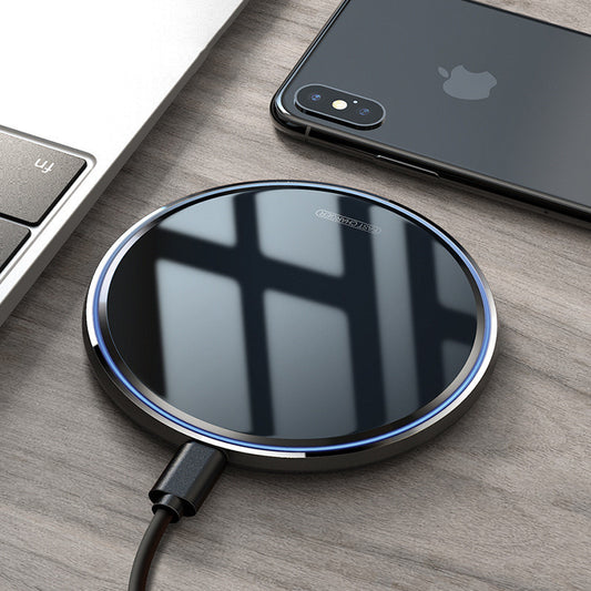 Cross-Border 10W Mirror Wireless Charging Disk